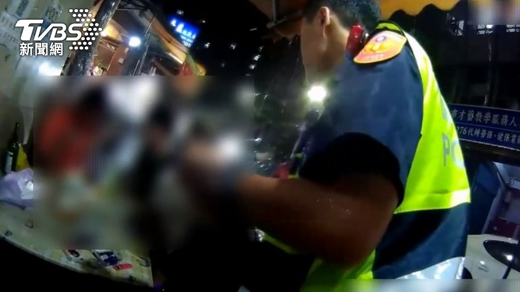 警方獲報到場。（圖／TVBS）