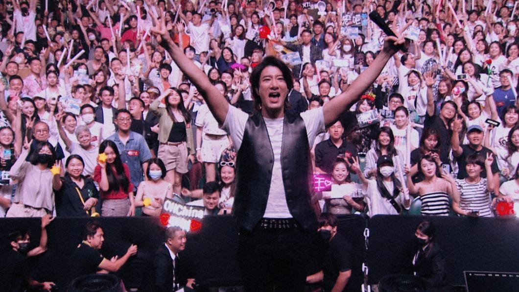 王力宏演唱會叫好叫座,吸引7500人到場搶看。(圖/寬魚國際提供)