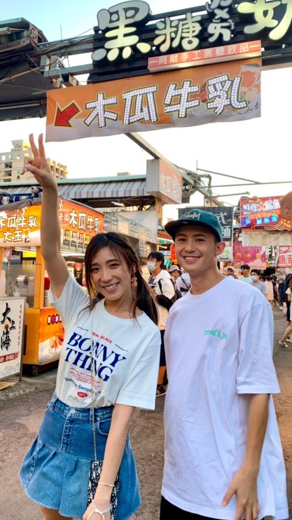 梁舒涵、子賢2日內完成20家店家的試吃。(圖/寬寬整合行銷提供)