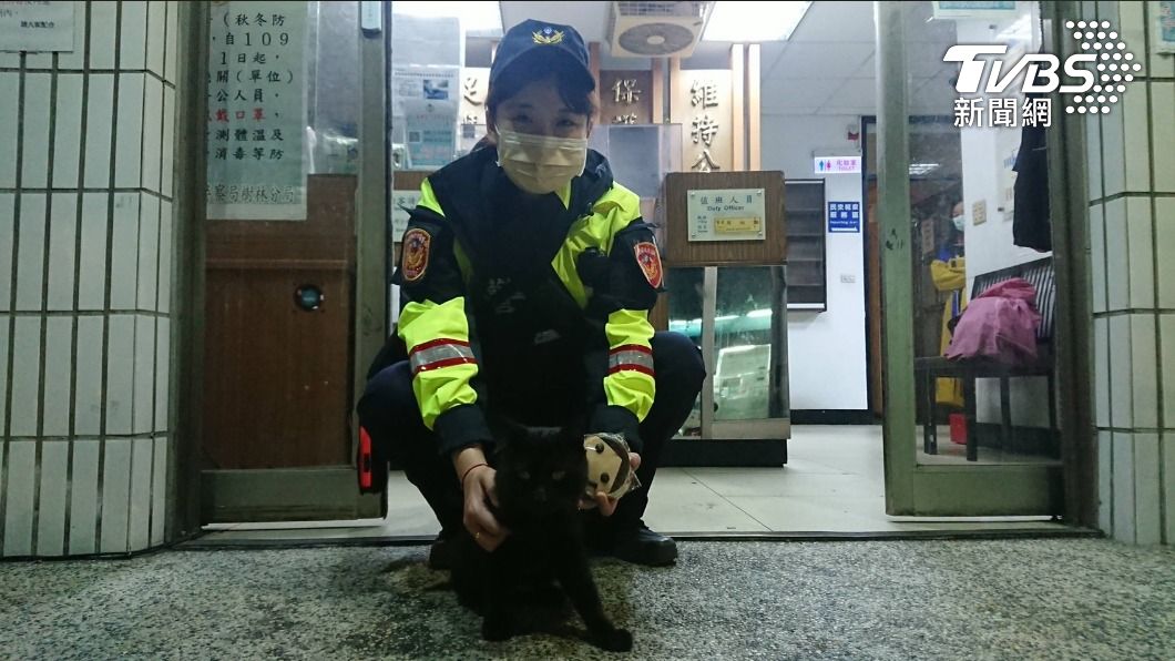 員警林欣儀希望能在第一線幫助社會大眾。(圖/TVBS)