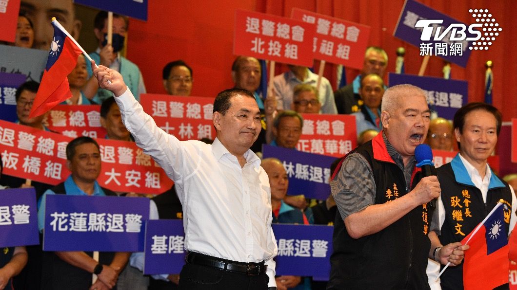 國民黨總統參選人侯友宜。(圖/胡瑞麒攝)