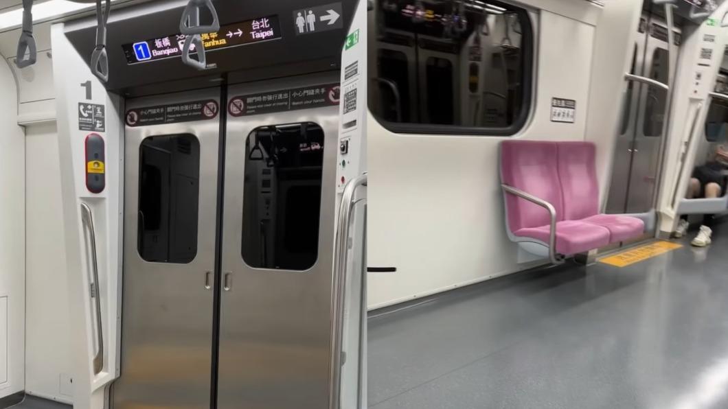 女乘客公開車廂當下的情況。(圖/當事人授權提供)