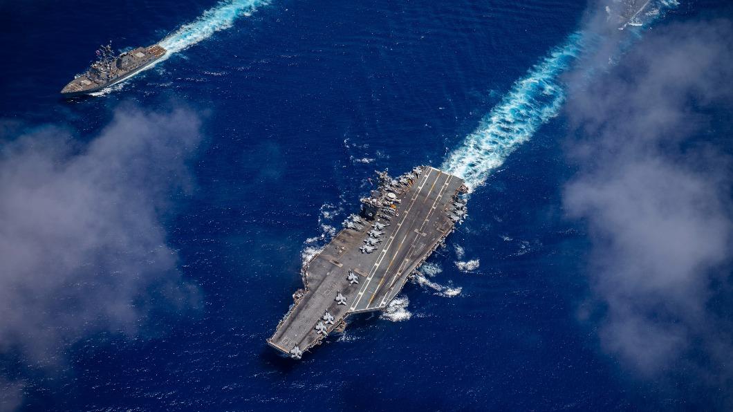 美日法加4國海軍聯演 美國出動兩大航母打擊群