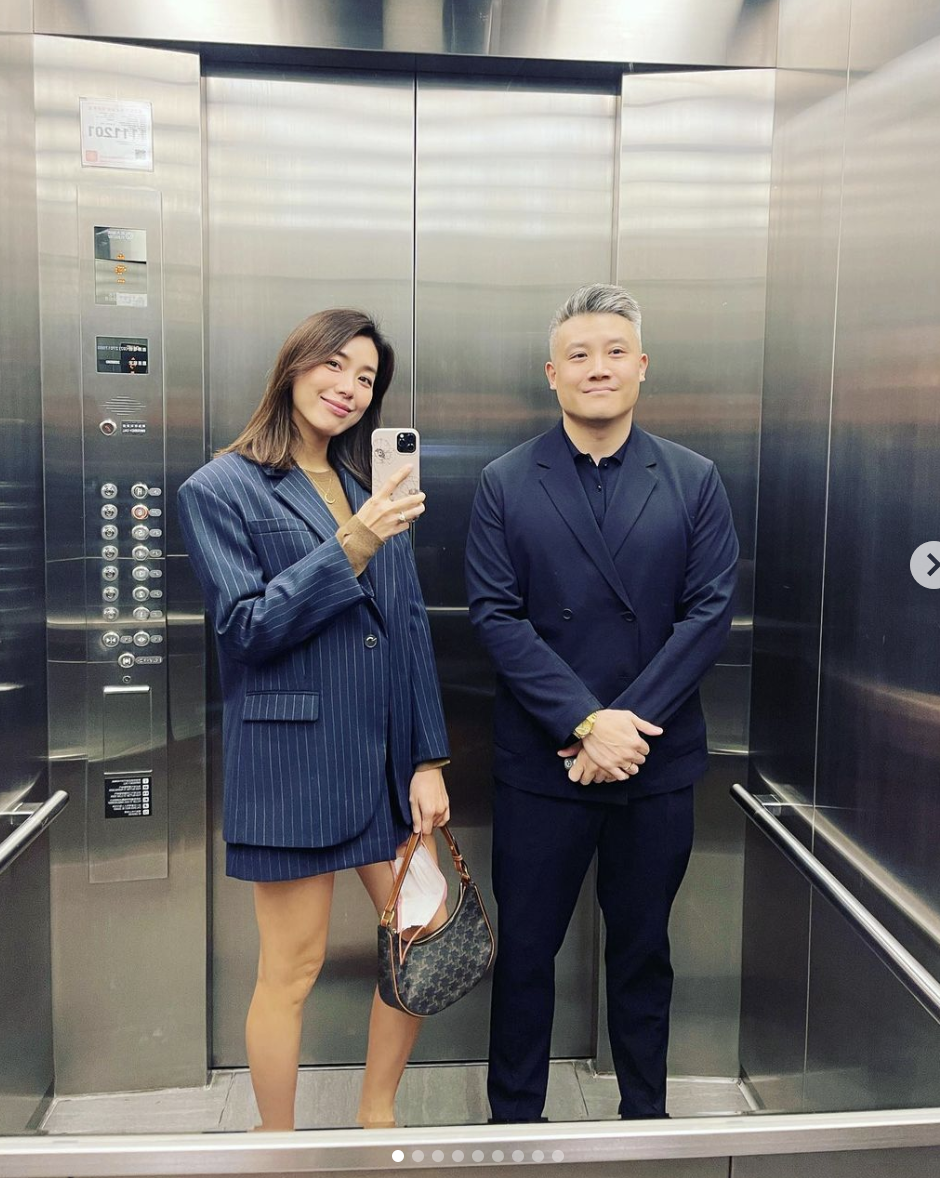 林可彤和老公。(圖/翻攝自林可彤IG)