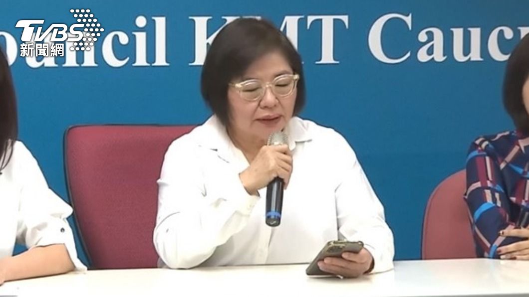 國民黨北市黨部主委黃呂錦茹。（圖／TVBS）