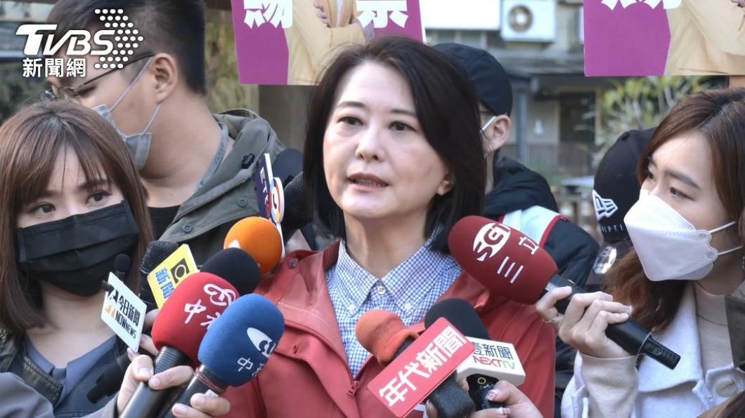 檢舉人王鴻薇對學論案調查結果相當不滿。（圖／TVBS）