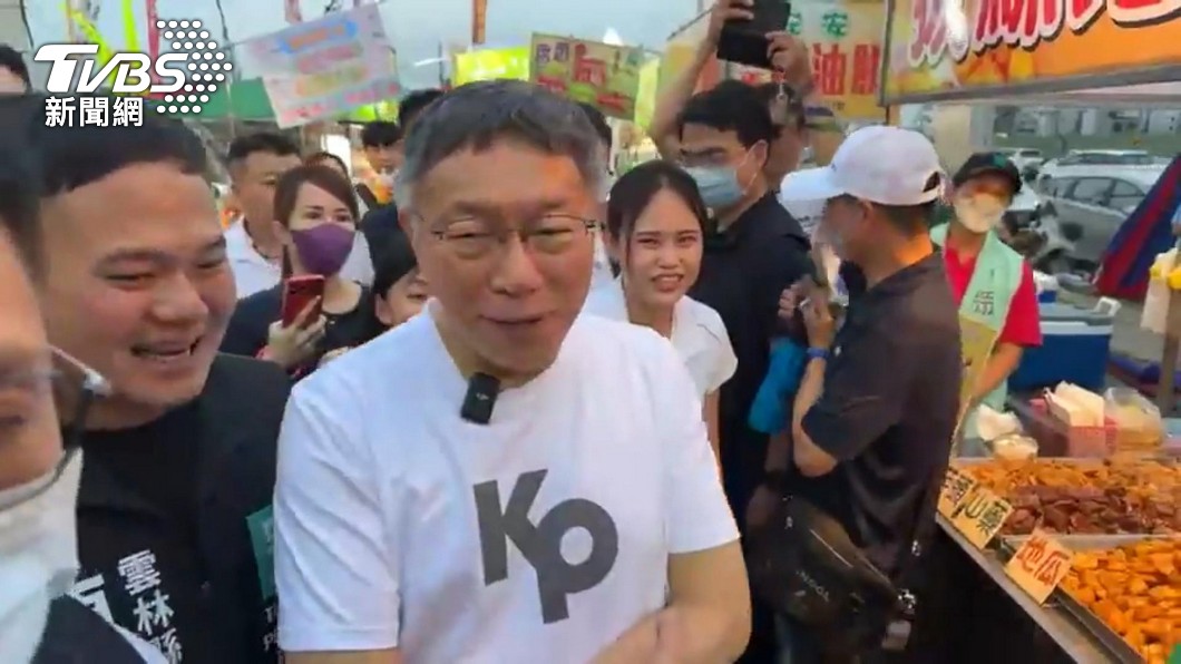 拚2024!柯到嘉義逛夜市 賴和勞工站一塊