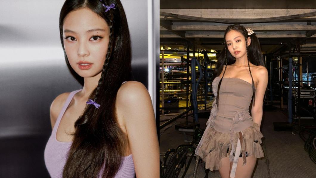 Jennie 11日在墨爾本世界巡演時，因身體不適無預警走下台休息。（圖 / 翻攝自IG）