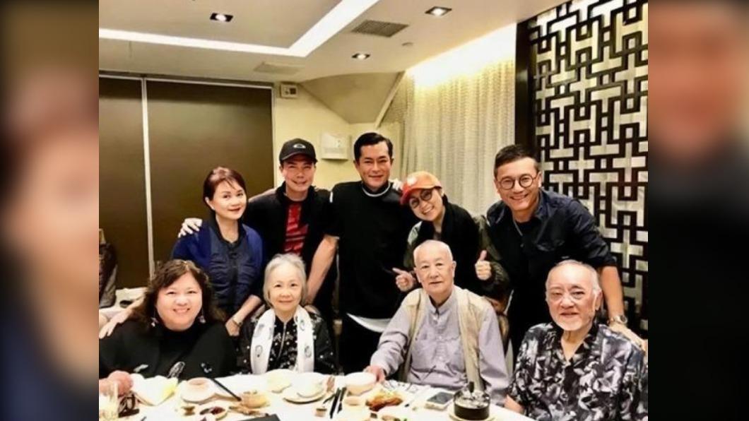 張英才早前曾與古天樂等人聚餐。（圖／翻攝自微博）