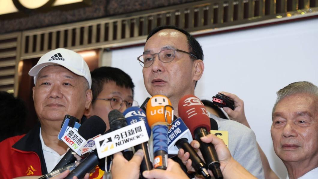 朱侯人馬私下互槓?朱立倫冷回:憑空捏造的電影情節
