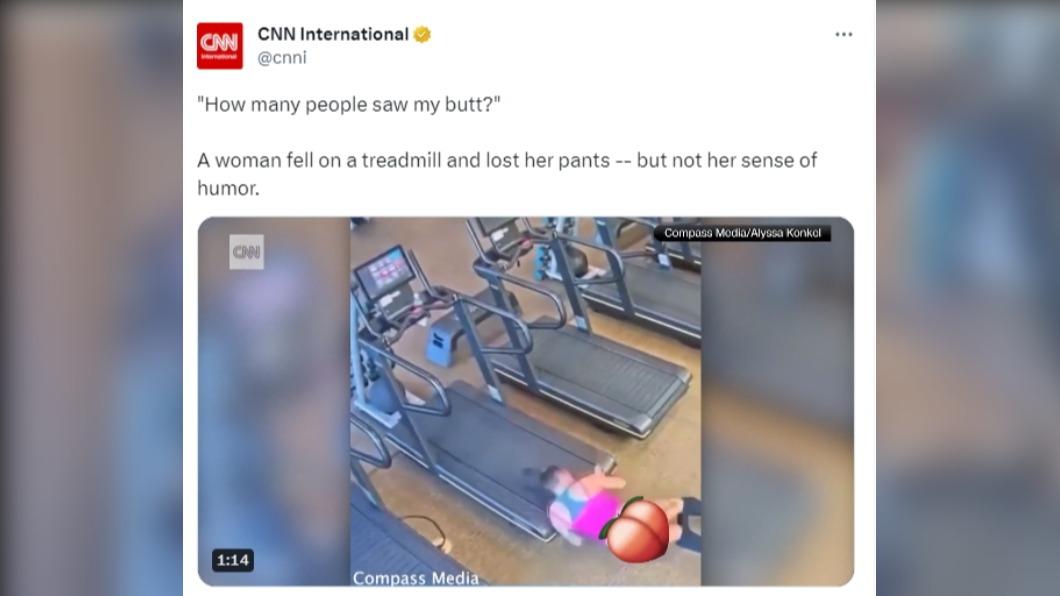 愛麗莎將意外分享至社交平台,還接受《CNN》的採訪。(圖 / 翻攝自推特)