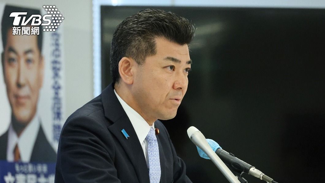 立憲民主黨黨魁泉健太今日下午與同黨幹部協商提出不信任案的時機。(圖/達志影像美聯社)