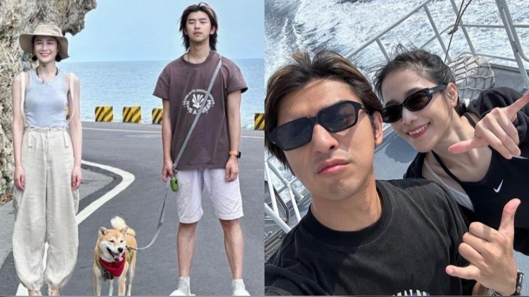 驚！千千、陳柏霖不藏了　9張「親密照外流」網全閃瞎：夫妻臉