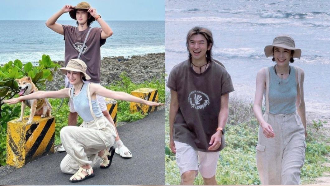 千千和陳柏霖被網友激讚超速配。(圖/翻攝自千千IG)