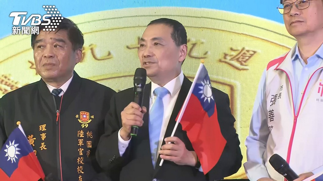 國民黨2024總統參選人、新北市長侯友宜(圖/TVBS)