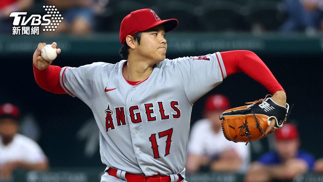 本季投手大谷每9局僅被敲出5.6支安打。(圖/達志影像美聯社)