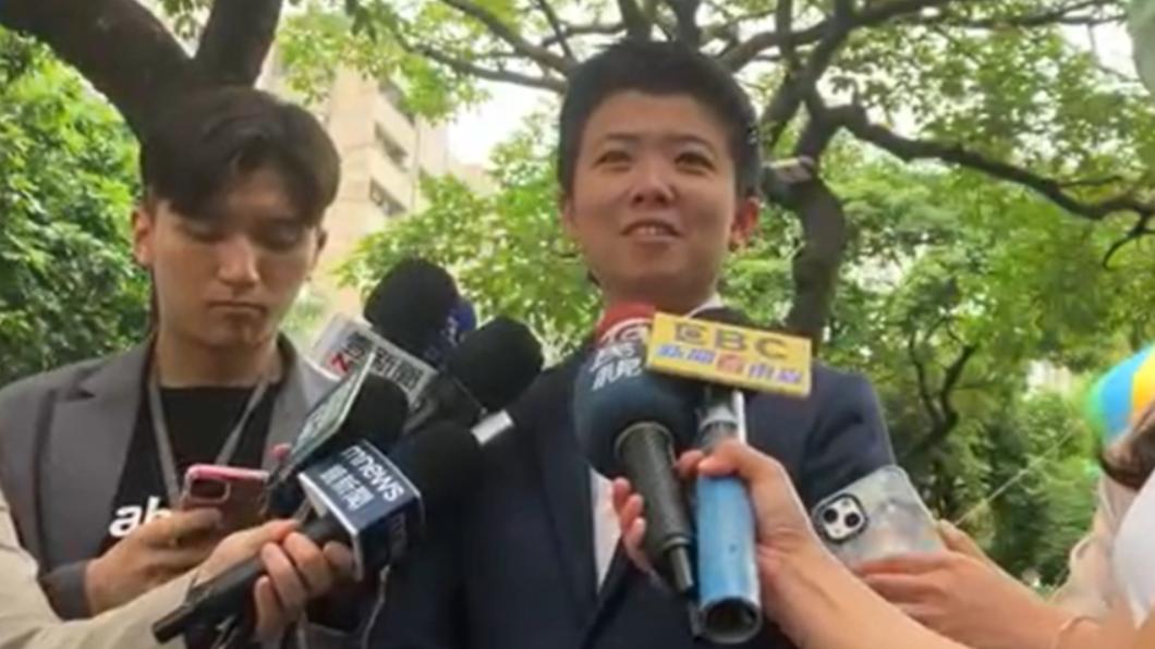 苗博雅今日受訪。（圖／苗博雅辦公室提供）