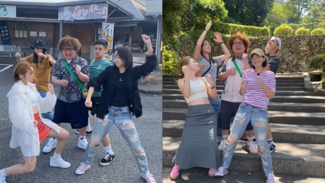 依依近期分享與好友出遊跳舞的影片。(圖/翻攝自依依IG)