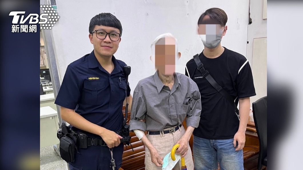 家屬非常感謝警方的協助。(圖/TVBS)