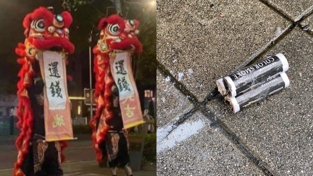 農曆年才被醒獅團賀「還錢」 北市大安眼科診所又被丟煙霧彈