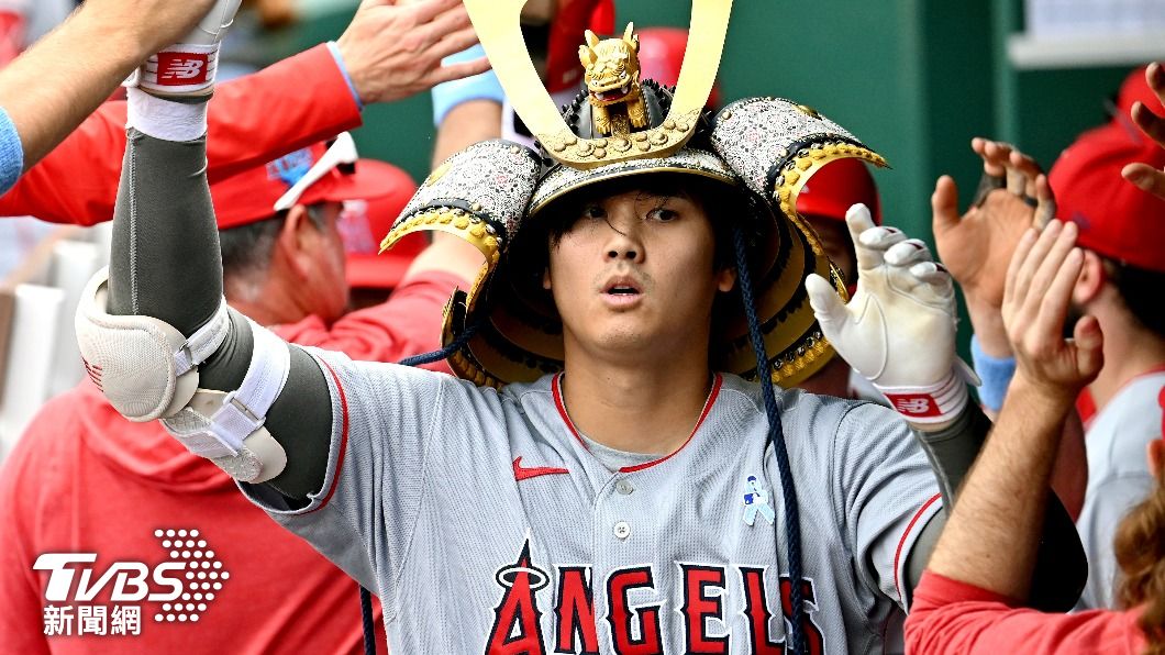 大谷翔平今日再度開轟,過去7場比賽已經敲出6發全壘打。(圖/達志影像美聯社)
