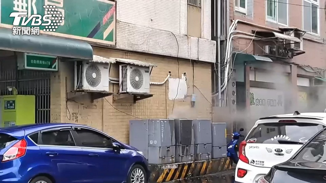 突竄煙! 「電箱變壓器」故障漏油98戶停電