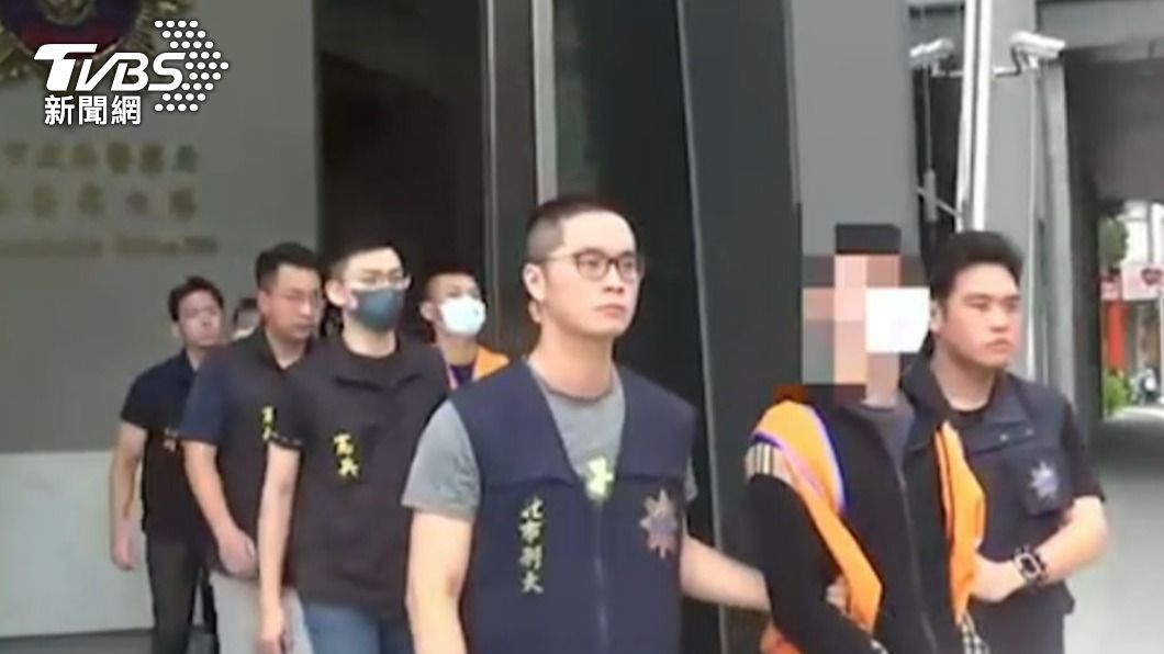 北市刑大在專案期間逮捕45名黑幫份子。(圖/TVBS)