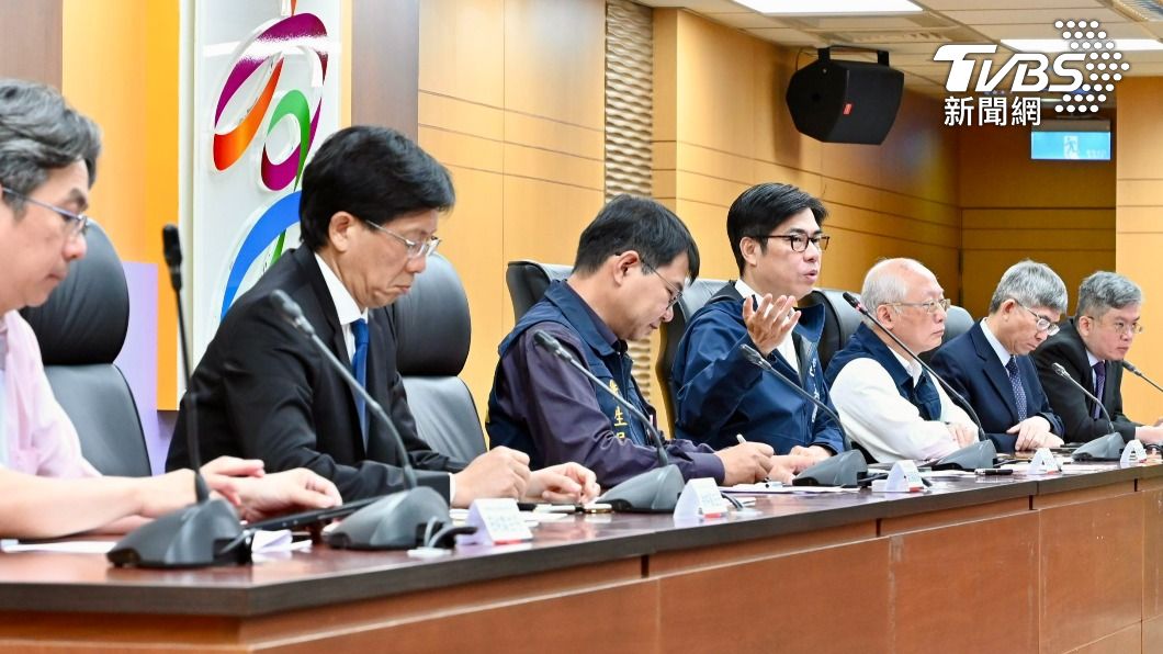 高雄市府今日上午開記者會。（圖／高雄市政府提供）