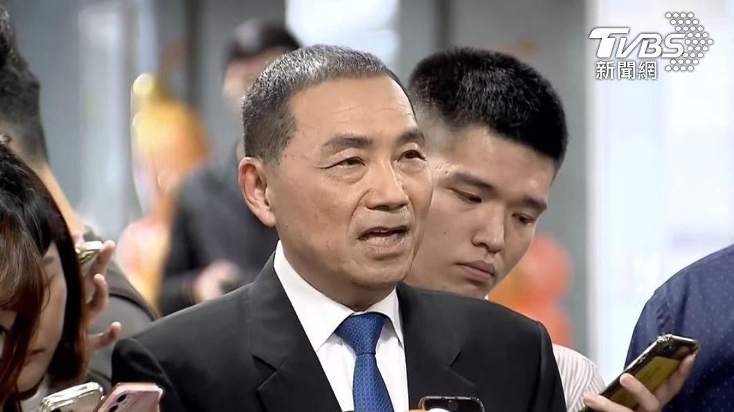 國民黨總統參選人、新北市長侯友宜(圖/TVBS)