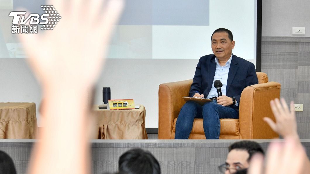國民黨2024總統參選人、新北市長侯友宜(圖/胡瑞麒攝)