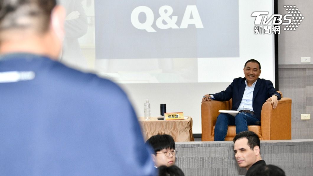 國民黨2024總統參選人、新北市長侯友宜(圖/胡瑞麒攝)