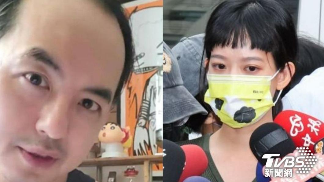 黃子佼送醫後，老婆孟耿如一直陪伴。（圖／翻攝自黃子佼臉書、趙世平攝）