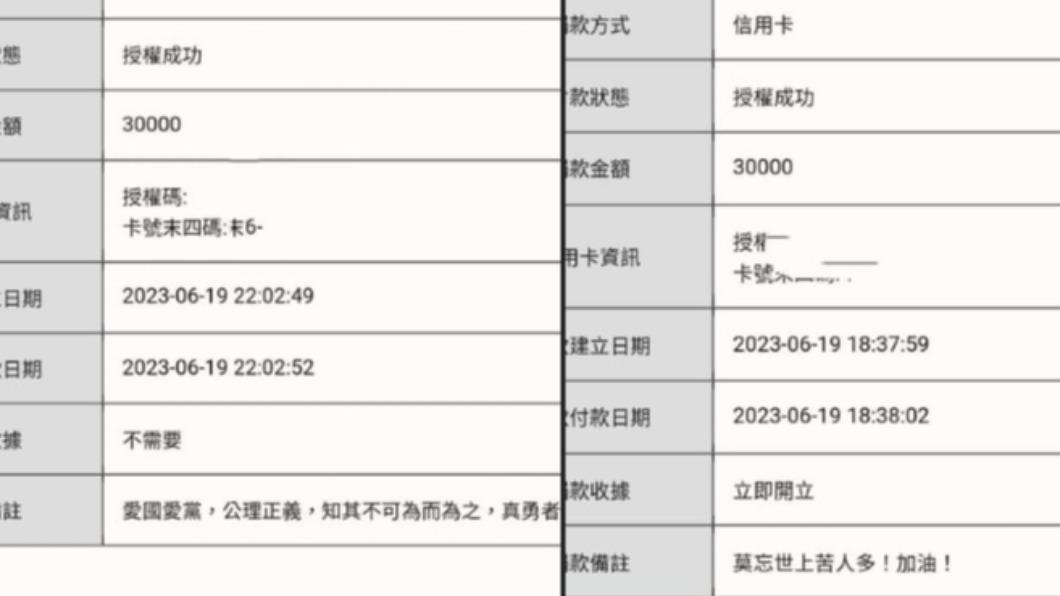 游淑慧說被政治獻金捐款人的留言鼓舞。（圖／翻攝自游淑慧臉書）