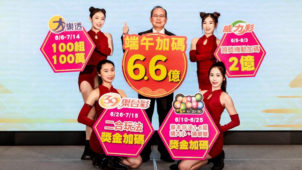 威力彩、大樂透端午節加碼。（圖／業者提供）