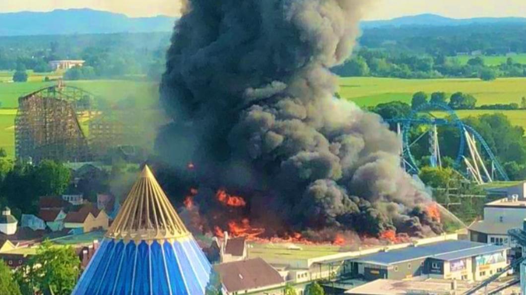 碰碰巨響!「德國版迪士尼」爆炸起火 逾2萬遊客急疏散