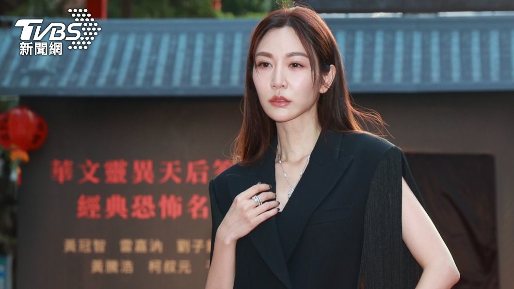 曾莞婷表示看到宥勝新聞很意外。（圖／黃城碩攝）