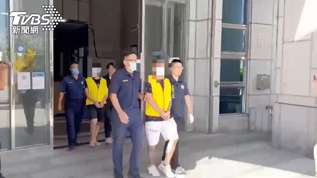 警方訊後將林姓、陳姓毒販移送法辦。（圖／TVBS）