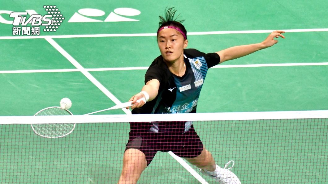 台灣女子羽球運動員許玟琪在台北羽球公開賽爆冷被逆轉出局。(圖/胡瑞麒攝)