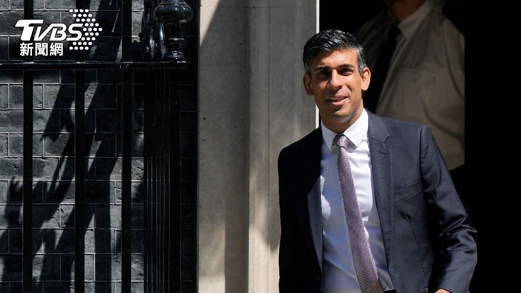 英國首相蘇納克得積極解決脫歐問題。(圖/達志影像美聯社資料畫面)