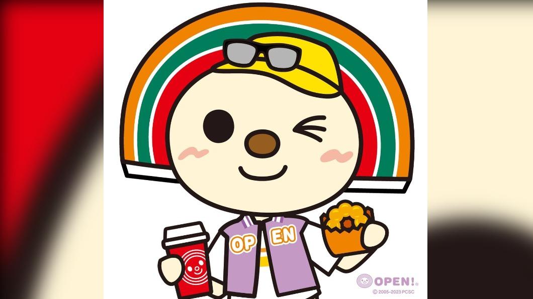 7-ELEVEN吉祥物OPEN醬。(圖/翻攝自OPEN醬臉書粉專)