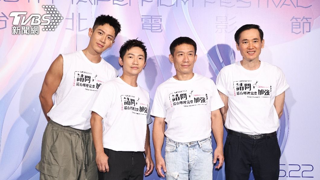 左起柯震東、蔡昌憲、郭子乾、應朗丰。（圖／張哲鳴攝）