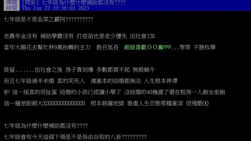 原PO發文。（圖／翻攝自PTT）