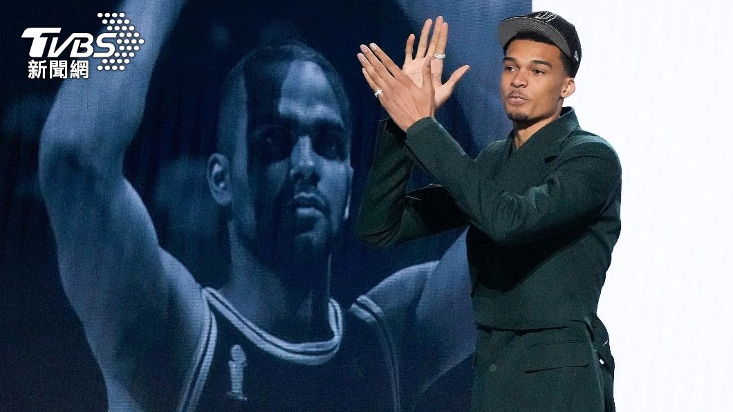 文班亞馬毫無懸念地成為2023年的NBA選秀狀元。(圖/達志影像美聯社)