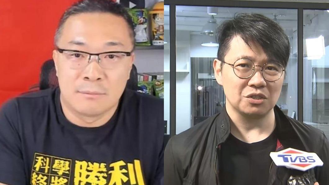 朱學恒和朱凱翔都被爆性騷。（圖／翻攝自朱學恒直播、TVBS資料畫面）