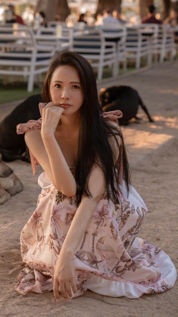 伊能靜並不打算推兒子走幕前。(圖/翻攝自伊能靜微博)
