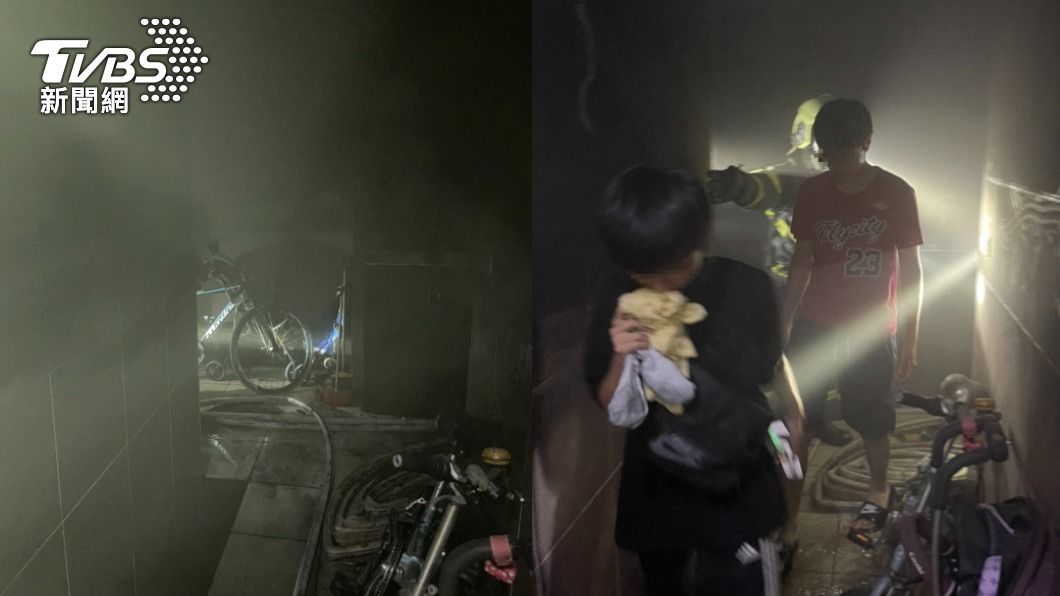 竹北大樓氣爆內部畫面曝「住戶摸黑逃」 瓦斯外洩範圍這裡看