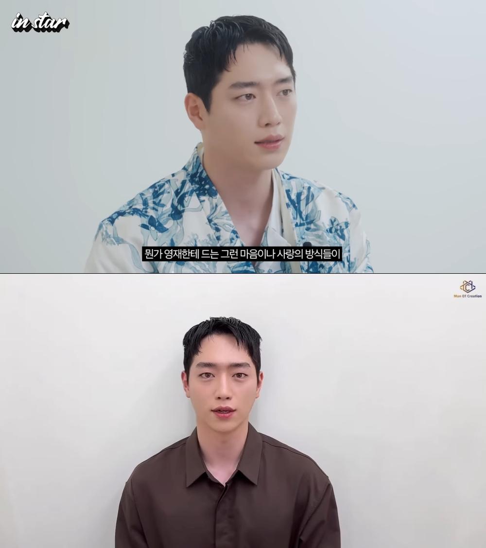 徐康俊退伍後開始活動,韓國網友卻認為他的臉蛋還沒恢復當兵前的狀態。(圖/翻攝自KANGJUN_VIDEO、ESQUIRE KOREA YouTube)