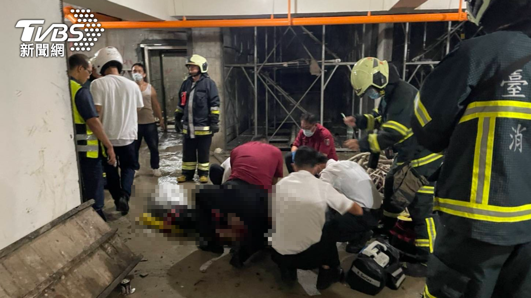 永春捷運站旁建案工人失足 B1墜落B4電梯井傷重死亡