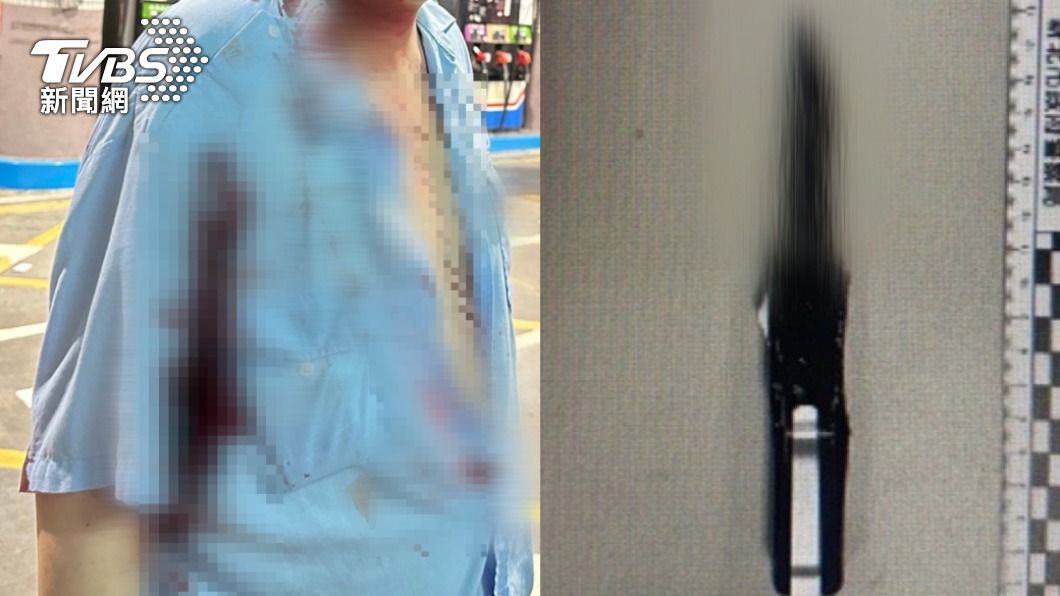 幫你加油挨捅一刀!駕駛開錯車道 員工吆喝移車竟被乘客刺濺血