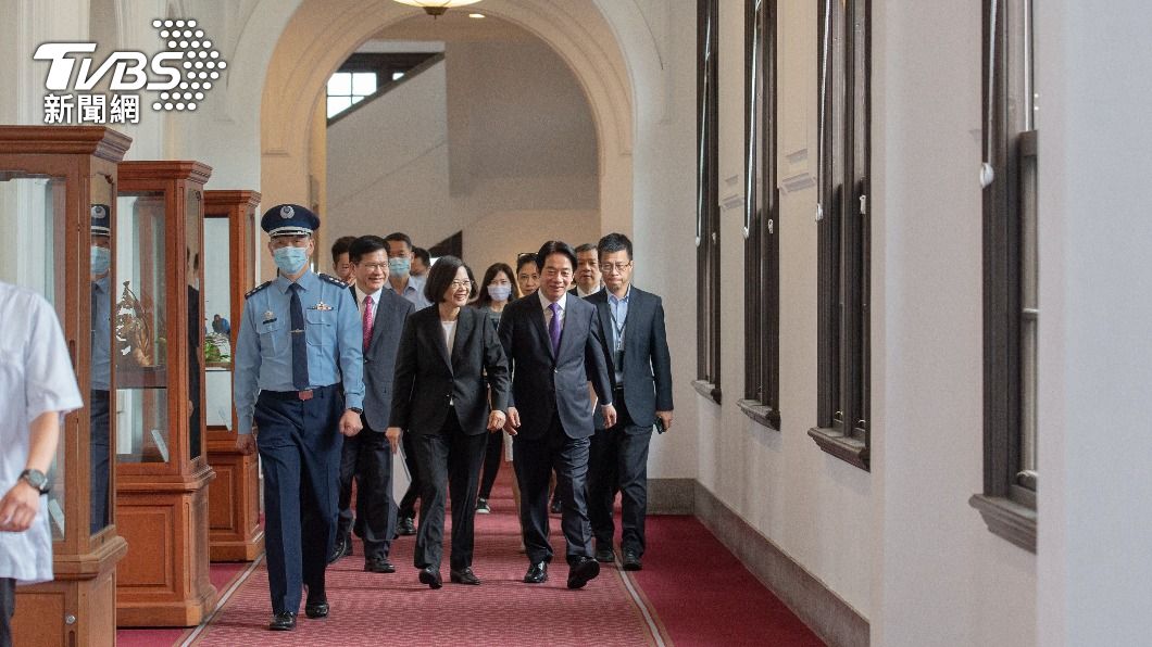 蔡英文與小英之友會力挺賴清德競選總統。(圖/總統府提供)